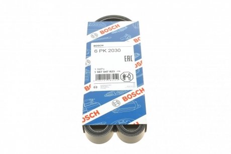 Ремінь поліклін. 6PK2030 BOSCH 1 987 947 823