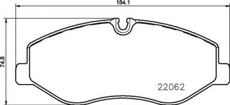 Гальмівні колодки дискові BREMBO P 50 129