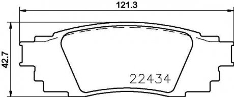 Тормозные колодки дисковые BREMBO P83160