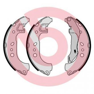 Гальмівні колодки барабанні BREMBO S85543 (фото 1)