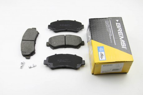 Тормозные колодки перед. x-trail/qashqai 07- BREMSI BP3321