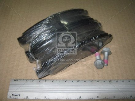 Колодка гальм. диск. CITROEN C3, C4, DS3 PEUGEOT 206, 207 передн. CHAMPION 573030CH