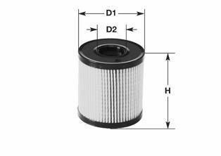 Фільтр масляний A160/170 CDI W168 OM668 CLEAN FILTERS ML1709