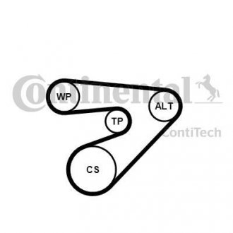 Ремкомплект Conti Contitech 6PK1453K2