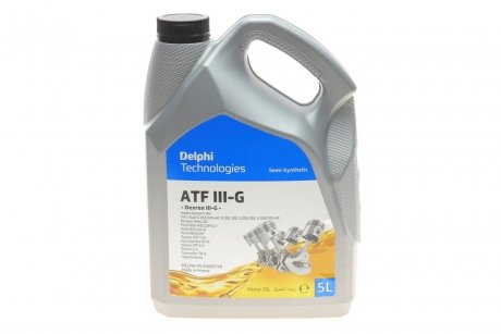 Масло трансмиссионное ATF Dexron III-G 5L Delphi 93892749