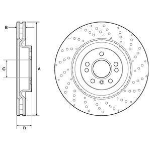 Гальмівний диск Delphi BG9149C