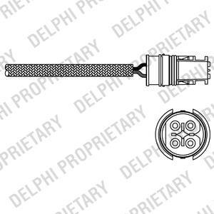 Лямбда-зонд Delphi ES20313-12B1