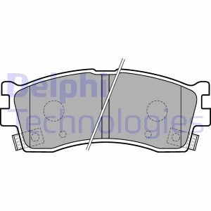 Тормозные колодки, дисковые. Delphi LP1702