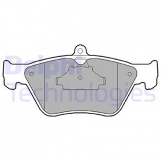 Тормозные колодки дисковые OPEL/SAAB Calibra/Omega/Vectra/900 "F "90-99 Delphi LP873