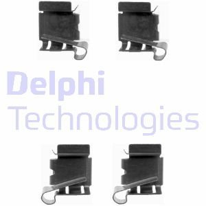 Монтажный компл.,тормоз.колодки Delphi LX0390