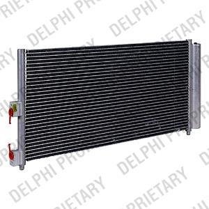 Конденсатор кондиционера FIAT/LANCIA Doblo/Idea/Punto/GrandePunto/Ypsilon "1,2-1,9 "99>> Delphi TSP0225593