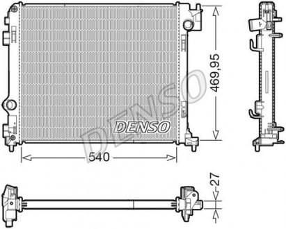 Радиатор NISSAN X-Trail (T32) \'\'1,6 "14>> DENSO DRM46065