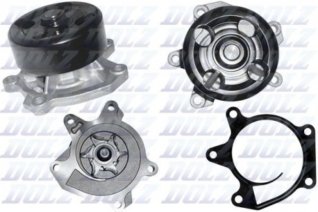 Водяной насос NISSAN Qashqai/Juke/X-Trail "1,6-2,0 "10>> DOLZ N159