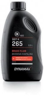 Тормозная жидкость DOT4 (0,5L) Dynamax 501890