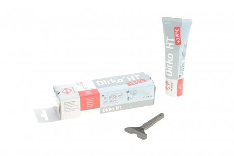 Герметик DIRKO +300 (СІРИЙ) 70ML ELRING 036.164