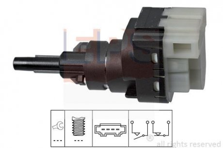 VW Включатель STOP-сигнала Golf V, Passat -05, Touareg 02-,Audi 0A4/A6/Q7,Seat,Skoda EPS 1.810.229