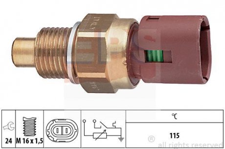 RENAULT Датчик температуры воды TRAFIC 89- EPS 1.830.540