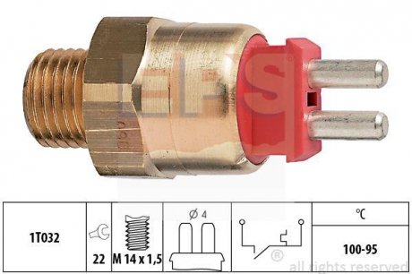 DB Датчик вентил тора M103/OM601 (100-95&quot;С) EPS 1.850.169