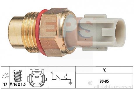TOYOTA Температурный датчик включения вентилятора радиатора AVENSIS 97- EPS 1.850.223