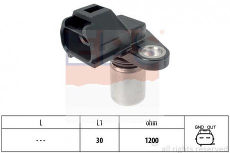 Датчик положения распредвала EPS 1.953.497
