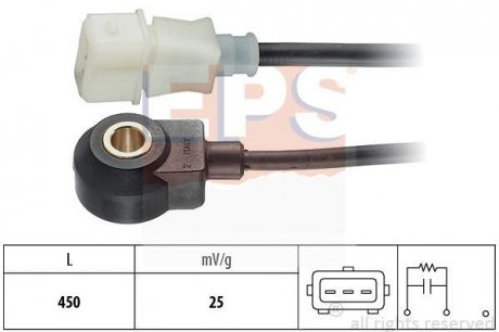 DAEWOO Датчик детонации Lanos 97- EPS 1.957.023