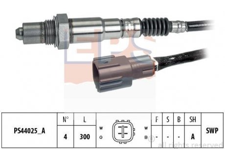 TOYOTA лямбда-зонд (4 конт.) Avensis 2,0 -03, Camry,Carina,RAV4 EPS 1.998.269