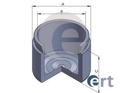 KIA поршень супорта SHUMA I 1.8 i 16V 97-01, HYUNDAI LANTRA II (J-2) 1.5 12V 96-00 ERT 150923-C