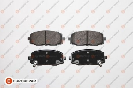 HYUNDAI гальмівні колодки передн. i10, KIA Picanto Eurorepar 1617267980