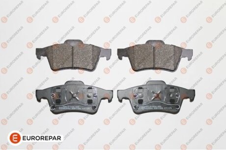 FORD гальмівні колодки диск. задн. Focus II, Mazda 3, Vectra C, Citroen C5 III 08-, Peugeot, Renault Eurorepar 1623061480