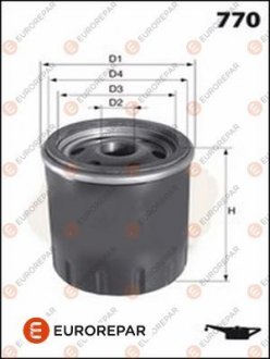 Фільтр масляний Jamper3-Boxer3 22DT 130 Л.С. PSA Eurorepar 1637767680