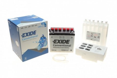 Аккумулятор 24Ah-12v (184х124х175) R, EN220 !КАТ. -10% EXIDE 12N24-3A