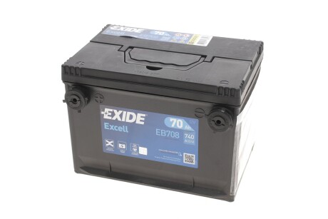 Аккумулятор EXIDE EB708 (фото 1)