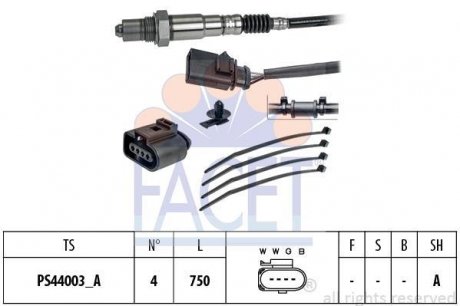 Audi A1/A3 1.4 TFSI 03-15/ A6/A8 4.2 FSI 06-12/ Q7 3.6 FSI 05-10/ Skoda 1.4 TSI/1.6 FSI Fabia/Octavia/Rapid 04-13/ Superb 04-15/ VW Caddy 1.4/2.0i 04-15/Golf/Jetta/Passat 1.4 TSI/1.6 FSI 04-16/ T5 2.0/3.2i 03-09/ Tiguan/Touran 1.4 TSI/1.6 FSI 03-15 FACET 10.8204