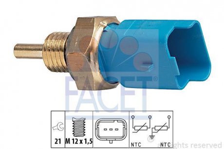 Датчик температуры FACET 7.3291