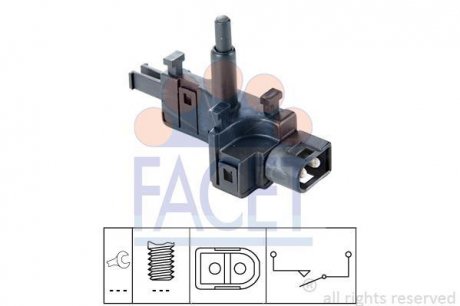 Датчик включения заднего хода FACET 7.6165