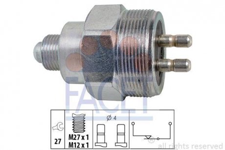 Датчик заднього хода Sprinter 96-/Vito 03- FACET 7.6324