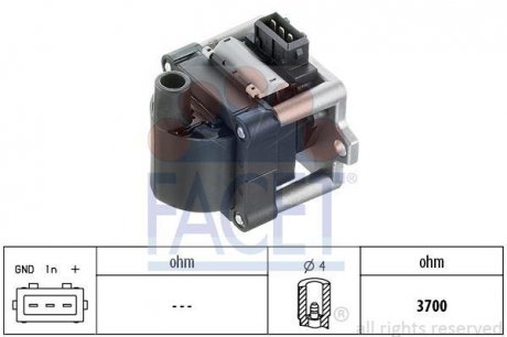 Котушка запалювання FACET 9.8114