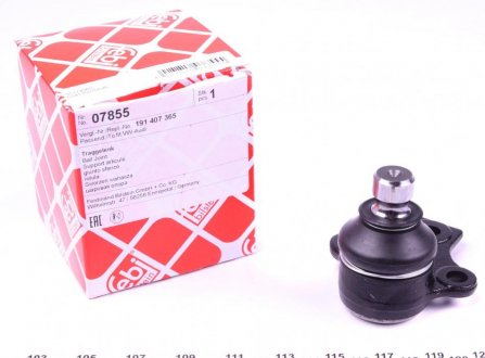 Опора кульова VW GOLF, JETTA II (-91) (Febi) FEBI BILSTEIN 07855