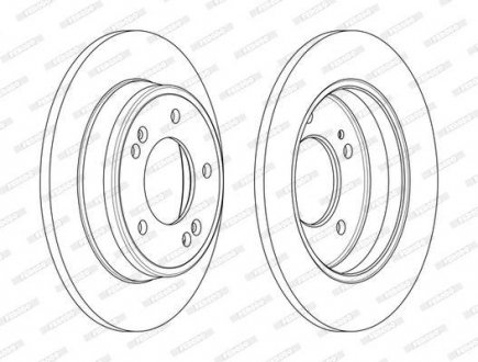 Диск гальмівний FERODO DDF2193C