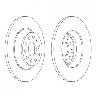 Гальмівний диск FERODO DDF2506C