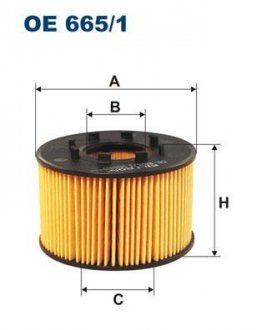 Фильтр масляный FILTRON OE 665/1