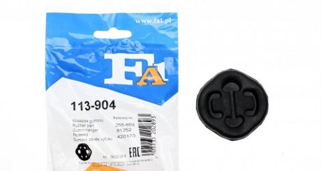 Кронштейн глушителя VW,AUDI,SKODA,SEAT (Fischer) Fischer Automotive One (FA1) 113-904