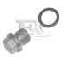 FISCHER OAS018 Масляная пробка + шайба M14x1,5 L=12 Saab, Cu 14x20x1,5 , DIN 9 862.368.011