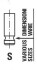 Клапан впускний HYUNDAI 6241/SNT IN R6241/SNT