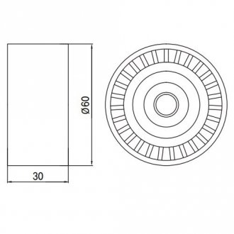 Натяжной ролик GMB GT30500