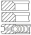 Кільця поршневі 08-170707-10