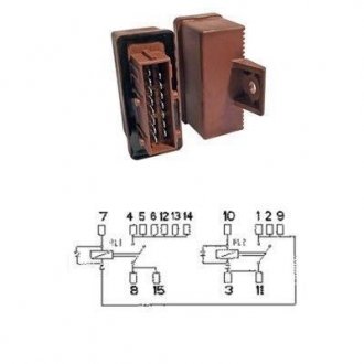 Реле (не более 60Вт и более 2А) HOFFER 7240109