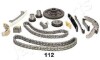 JAPANPARTS NISSAN К-т цепи (полный) привода ГРМ X-Trail 2,2Di 01-, Pathfinder 2.5dCi 05-, Navara KDK-112