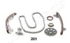 JAPANPARTS TOYOTA К-кт цепи ГРМ Avensis,Auris,Corolla,Rav 4 II 1.6/1.8VVT-i  00- KDK-201