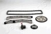 JAPANPARTS TOYOTA К-т цепи ГРМ (цепь+2 звездочки+2 направляющие+натяжитель)Avensis 2.0-2.2D, RAV-4 KDK-211